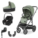 BabyStyle Oyster 3 Essential 5pc Bundle with Maxi Cosi Pebble 360 Pro Car Seat & Base - Spearmint