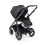 BabyStyle Oyster 3 Gun Metal Chassis 7 Piece Luxury Travel System - Carbonite