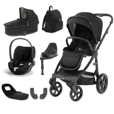 BabyStyle Oyster 3 Luxury 7pc Bundle with Cybex Cloud T Car Seat & Base - Pixel + FREE Oyster Organiser!