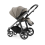 BabyStyle Oyster 3 Gun Metal Chassis 7 Piece Luxury Travel System - Stone