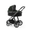 BabyStyle Oyster 3 Gun Metal Chassis 7 Piece Luxury Travel System - Black Olive