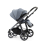 BabyStyle Oyster 3 Gun Metal Chassis 7 Piece Luxury Travel System - Dream Blue