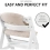 Hauck Winnie the Pooh Alpha Select Highchair Pad - Beige