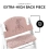 Hauck Bambi Alpha Select Highchair Pad-Rose