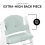 Hauck Alpha Select Highchair Pad - Mint