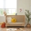 Tutti Bambini Hygge Mini 2 Piece Room Set - Light Oak/White Sand