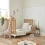 Tutti Bambini Hygge Mini 2 Piece Room Set - Light Oak/White Sand