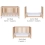 Tutti Bambini Hygge Mini 2 Piece Room Set - Light Oak/White Sand