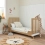 Tutti Bambini Hygge 3 Piece Room Set - White/Light Oak