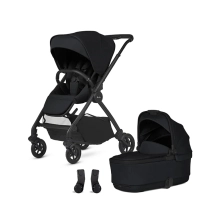 Silver Cross Dune 2 Pushchair + First Bed Folding Carrycot - Space