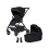 Silve Cross Dune 2 Pushchair + First Bed Folding Carrycot - Mocha