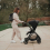 Silve Cross Dune 2 Pushchair + First Bed Folding Carrycot - Mocha