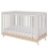 Tutti Bambini Hygge Mini Cotbed - Light Oak/White Sand