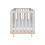 Tutti Bambini Hygge Cotbed - White/Light Oak