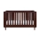 Tutti Bambini Japandi Mini Cot Bed - Warm Walnut