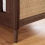 Tutti Bambini Japandi Mini Cot Bed - Warm Walnut