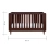 Tutti Bambini Japandi Cot Bed - Warm Walnut