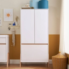 Tutti Bambini Fuori Wardrobe - White/Light Oak