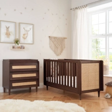 Tutti Bambini Japandi 2 Piece Roomset - Warm Walnut