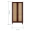 Tutti Bambini Japandi 3 Piece Roomset - Warm Walnut