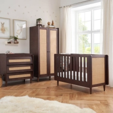 Tutti Bambini Japandi Mini 3 Piece Roomset - Warm Walnut