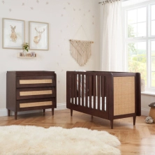 Tutti Bambini Japandi Mini 2 Piece Roomset - Warm Walnut