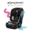 Kinderkraft COMFORT UP i-Size Group 1/2/3 Car Seat By Melanie - Happy Shapes