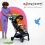 Kinderkraft Nubi 2 Compact Stroller - Happy Shapes