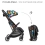 Kinderkraft Nubi 2 Compact Stroller - Happy Shapes