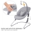 Kinderkraft CALMEE Baby Bouncer - Happy Shapes