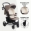 My Babiie MB200i 3-in-1 Travel System with i-Size Car Seat - Mink