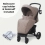 My Babiie MB200i 3-in-1 Travel System with i-Size Car Seat - Mink