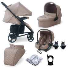 My Babiie MB200i Samantha Faiers 3 in 1 iSize Travel System - Mink (MB200iSFMK)