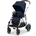 Cybex eGazelle S Stroller - Ocean Blue/Silver