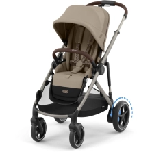 Cybex eGazelle S Stroller - Almond Beige/Taupe