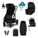 Cosatto Wow 3 Rotating Everything Bundle Plus Free Highchair - Silhouette