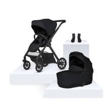 Silver Cross Reef 2 Pushchair + First Bed Folding Carrycot - Space