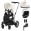 Cybex ePriam Cloud T i-Size Bundles - Matt Black/Off White