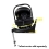 Cosatto Acorn 2 i-Size Rotating Car Seat Base - Black