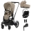 Cybex ePriam Cloud T i-Size Bundles - Matt Black/Sepia Black