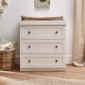 Silver Cross Bromley White Dresser - White