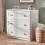 Silver Cross Bromley White Dresser - White