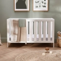 Silver Cross Bromley White Cot Bed - White