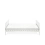 Silver Cross Bromley White Cot Bed - White