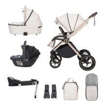 Babymore Kai Travel System Coco with Base - Sandstone