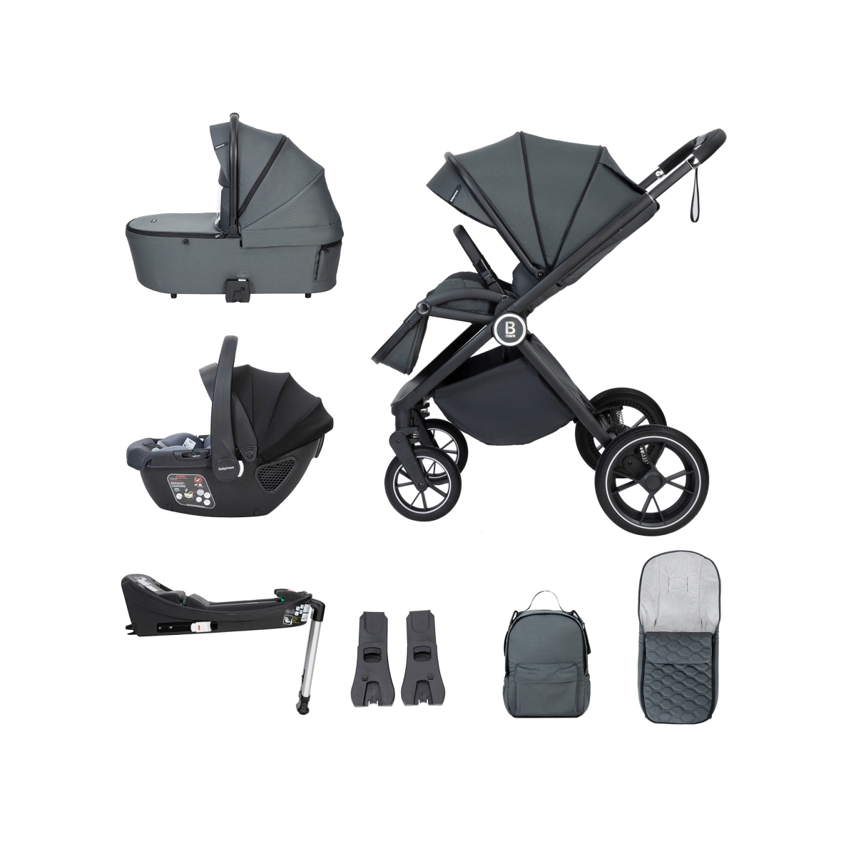 Babymore Kai Travel System Coco with Base