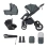 Babymore Kai Travel System Pecan with Base - Forest Grey