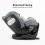 Amana Siena Twist+ 360 Spin ALL STAGE i-Size Car Seat - Pebble Grey (Exclusive to KK) 