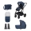 Babymore Chia Pram Pushchair - Midnight Blue