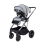 Babymore Chia Pram Pushchair - Pearl Grey